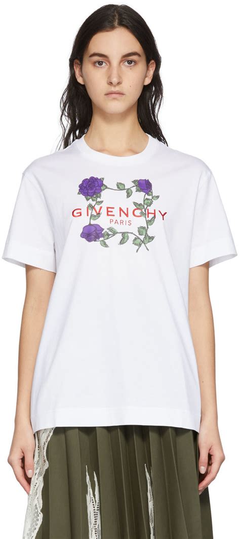 givenchy rose tee